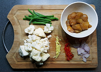 Bloemkool curry ingrediënten | Gewoon een foodblog