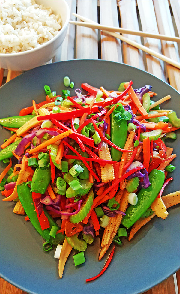 groentesalade uit de Gewoon een foodblog!